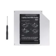 12,7 мм 2nd HDD Caddy IDE для SATA 2,5 «SSD чехол для ноутбука DVD/cd-rom Оптический отсек