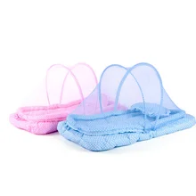 Pink/Blue New Baby Mosquito Bed net Infants Sleeping Pad Pillow Yurt Bedspread Mosquito Net collapsible portable