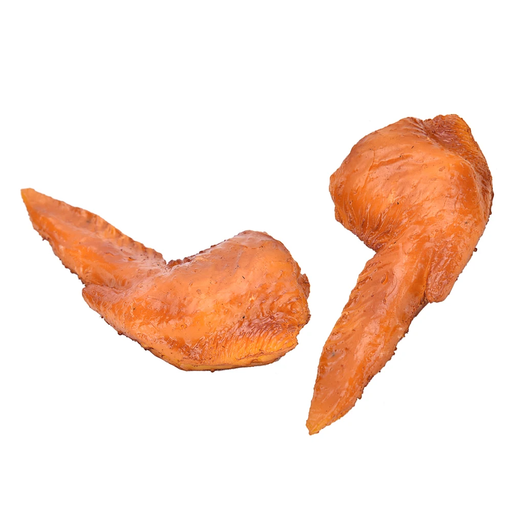 

Artificial Chicken Wings High Simulation Fake Food Models For Trick Home Kitchen Wedding Decoration Children Learning Toys