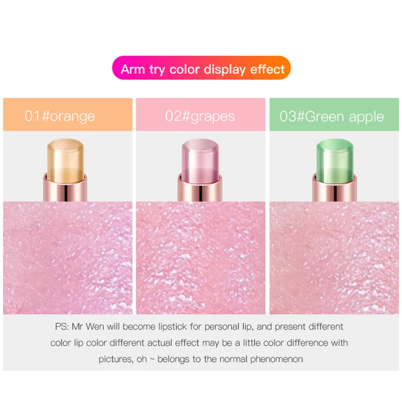 Harga 1 PC Lip Care Makeup Perubahan Warna Bergizi Makeup Kecantikan Lip Gloss Lip Balm Pelembab Lipstik Anti Retak Bibir balm TSLM2