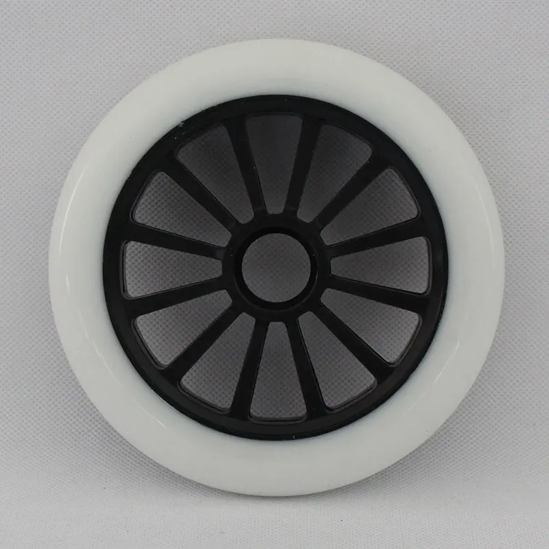 

2PCS! Abrasion resistant polyurethane 125X24mm Scooter wheels PU wheels