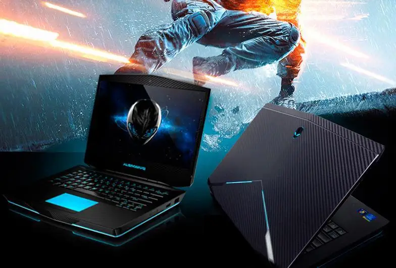 KH Special Laptop carbon leather skin cover guard protector For DELL Alienware 13 M13X-in Laptop