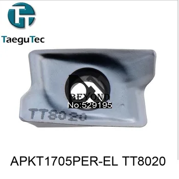 

Original Korea TaeguTec APKT1705PER-EL TT8020 CNC Carbide Inserts APKT1705 APKT 1705 PER резцы отрезной резец torno de bancada