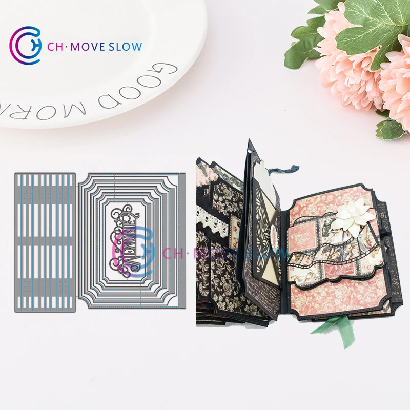 

CH Super Size-Keepsake Book Maker Base Creator Metal Cutting Dies For Scrapbooking DIY Cards Stencil Paper Craft Handmade Album
