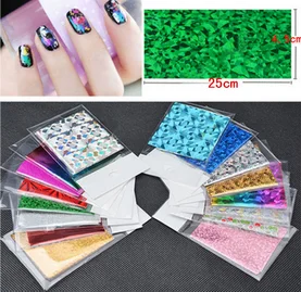 

by dhl or ems 200sets 50pcs/set Nail Art Stickers DIY 3D Nail Tips Design Water Transfer Foil Glitter Decals Nail Decoration hot
