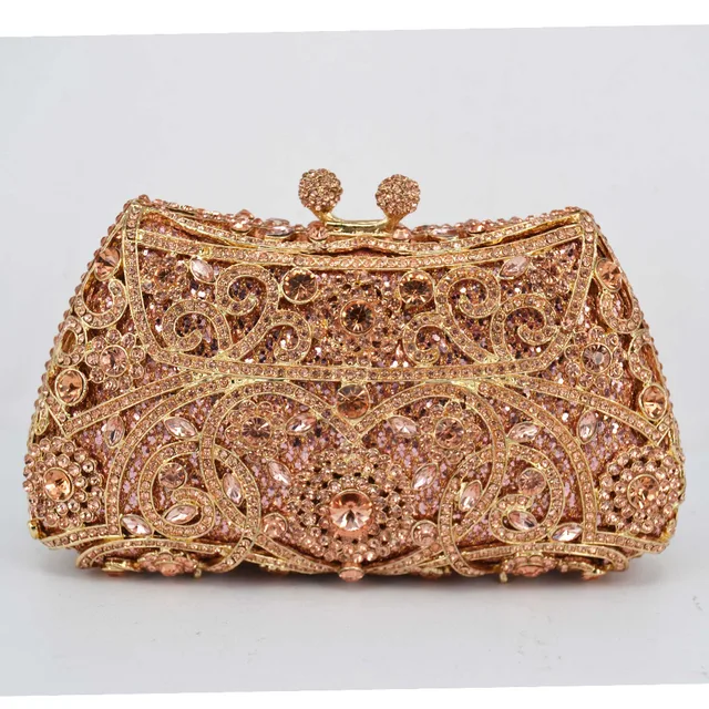 Laisc Clic Design Silver Wedding Clutch Bags Women Luxury Crystal Laisc Clic Design Silver Wedding Clutch Bags Women Luxury Crystal Party Evening Sparkly Handmade Bridal