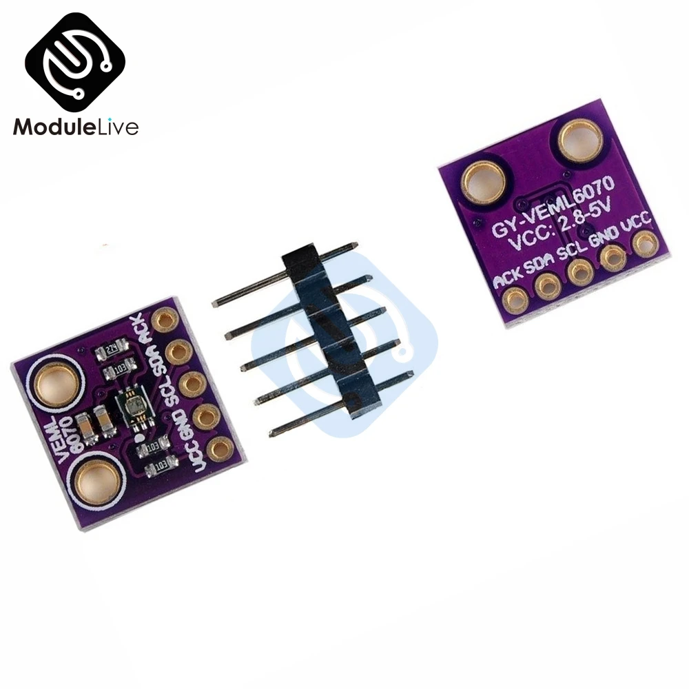 

VEML6070 UV Sensitivity Detection Light Sensor for Arduino I2C GY-VEML6070 New
