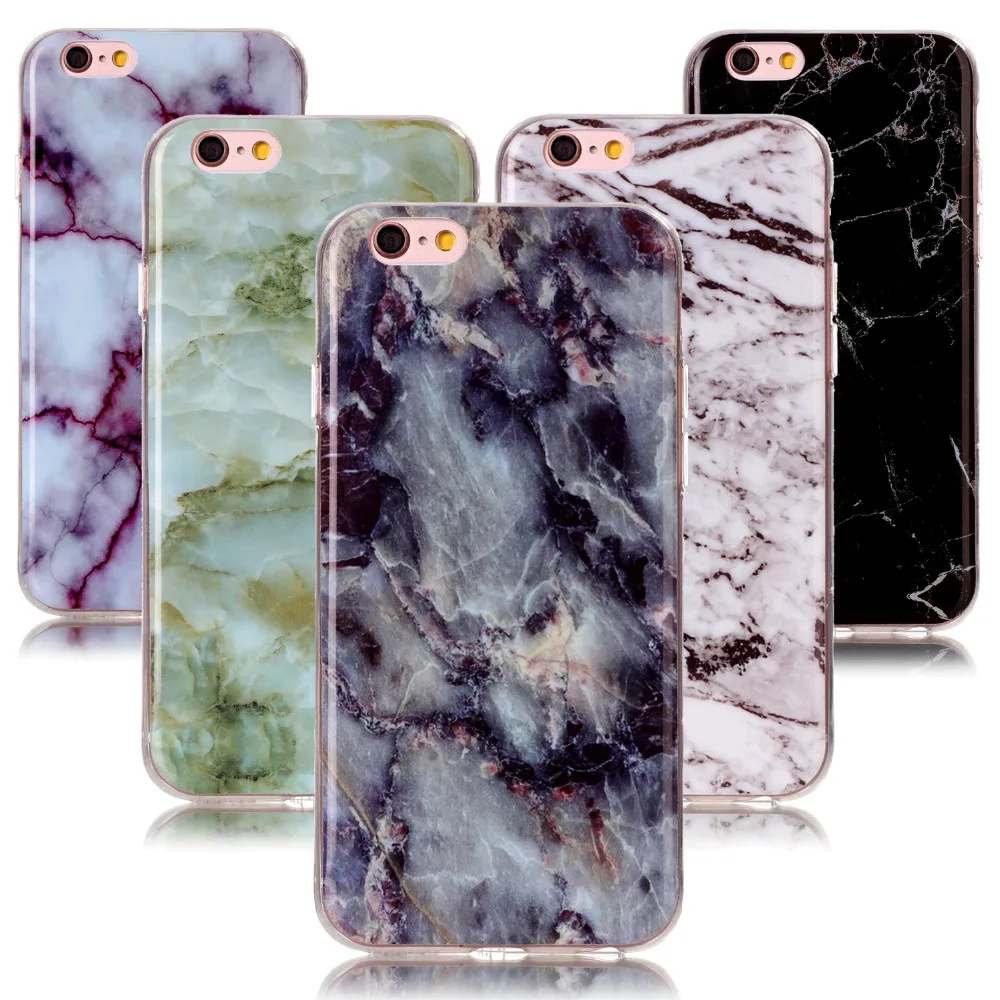 

5S Marble Ultra Thin Silicone Case for IPhone on 4 4S 5 5S 5C 5SE 6 6S 7 8 Plus X Cover for IPod Touch 5 6 Coque Case on X