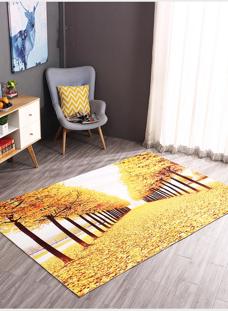3D печатные коврики для прихожей пол ковры для спальни Гостиная чай кухонные коврики Противоскользящие коврики для ванной кухонные коврики - Цвет: C