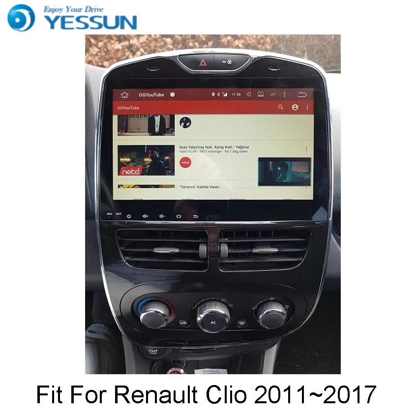 4G ram для Renault Clio 2011~ Android автомобильный навигатор gps HD сенсорный экран Аудио Видео Радио мультимедийный плеер без CD DVD