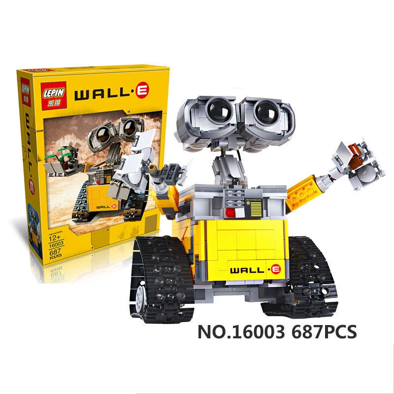 

Updated Version 695 Pieces Idea Robot WALL E Building Blocks Bricks Blocks Toys for Children WALL-E Birthday Kids Gifts 16003