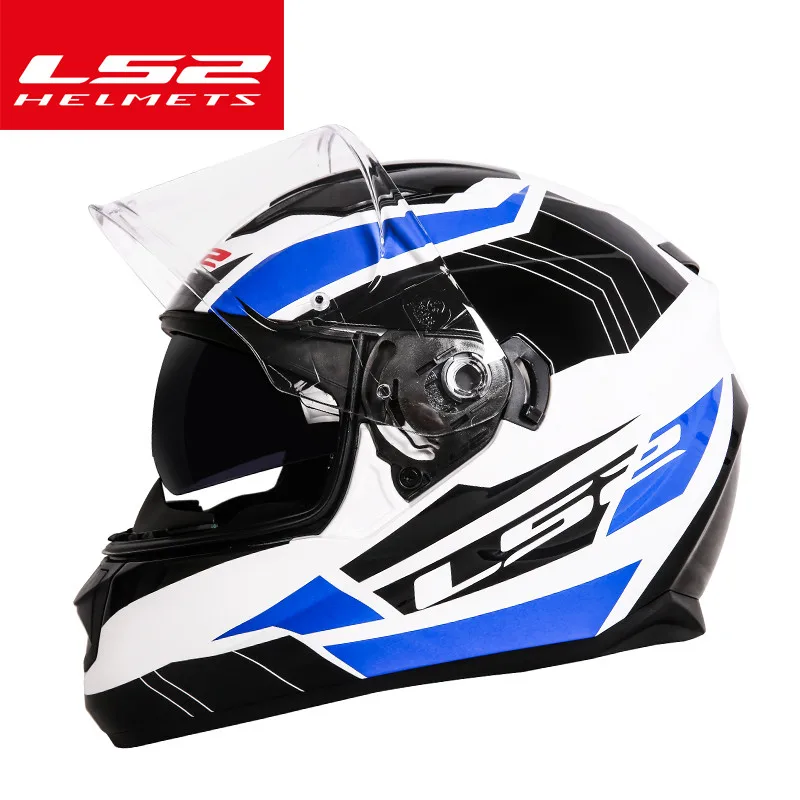 LS2 FF328 мотоциклетный шлем для мужчин и женщин Локомотив Лето Анти-туман полный шлем крышка четыре сезона универсальный шлем - Цвет: 13
