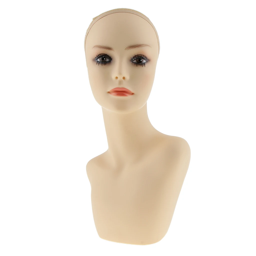 Buy Female Mannequin Head Bust Wigs Making Hat Jewelry