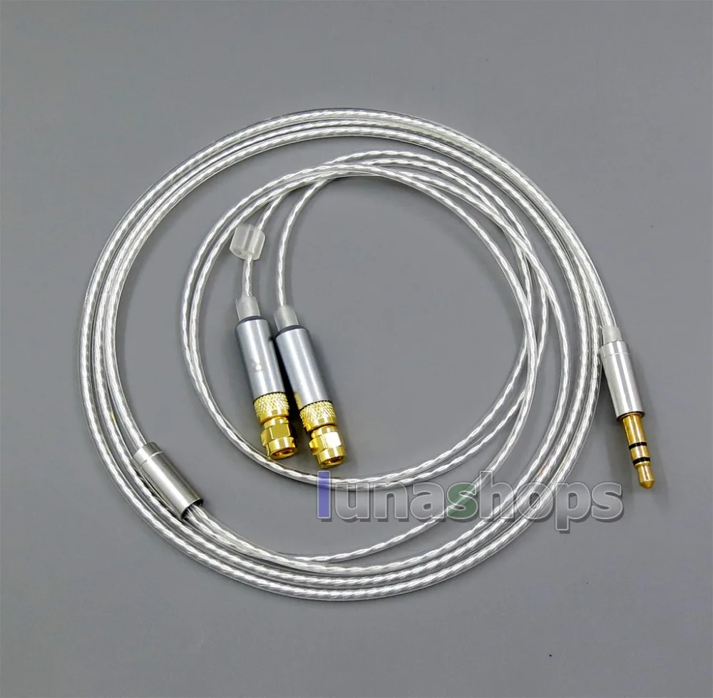LN006263 мягкий посеребренный кабель для наушников HiFiMan HE400 HE5 HE6 HE300 HE560 HE4 HE500