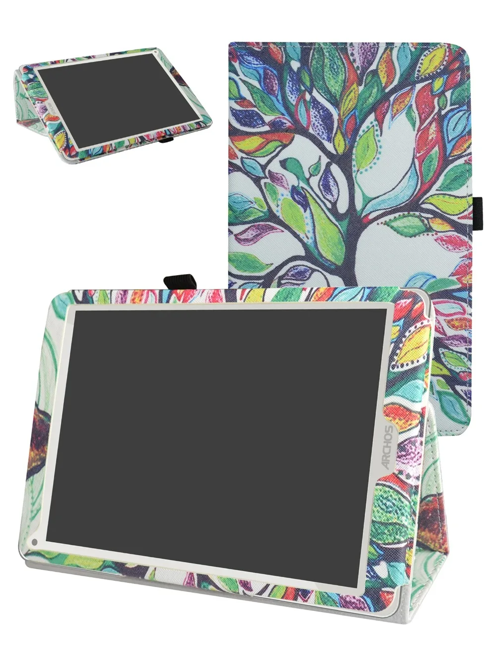 

For Archos 97C Platinum Tablet Case, Folio Stand Cover Magnetic Flip PU Leather Shockproof Case For 9.7" Archos 97C Platinum