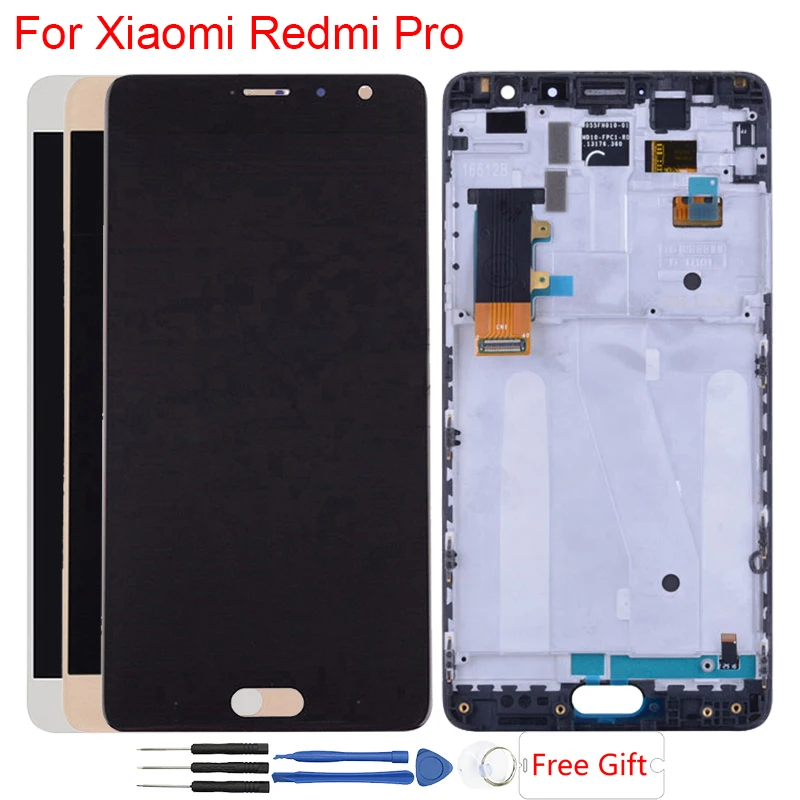 

Original OLED Display For Xiaomi Redmi Pro LCD Display With Frame Touch Screen Digitizer Assembly Replacement LCD For Redmi Pro