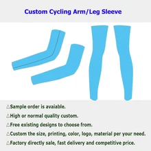 Заводские Заказные мужские и женские наколенник для езды на велосипеде, для бега на велосипеде, УФ Защита от солнца, спортивные Леггинсы, защитные рукава