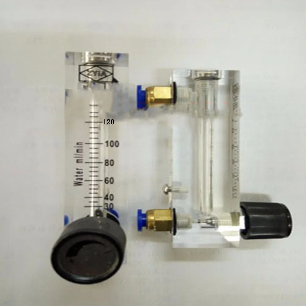

LZT-4T 30-120ml/min Square Panel Type liquid Flowmeter water Flow Meter rotameter LZT4T Tools Flow Measuring