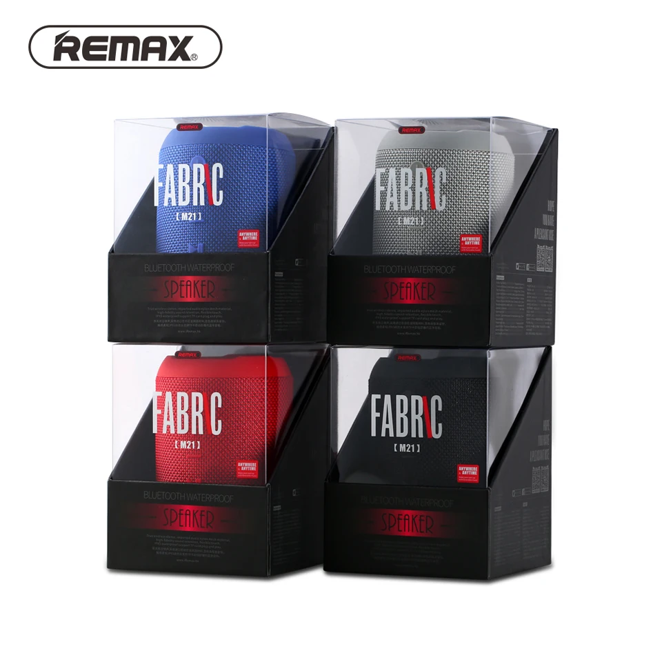 Оригинальная портативная мини Колонка REMAX M21 с Bluetooth двойной драйвер IPX5