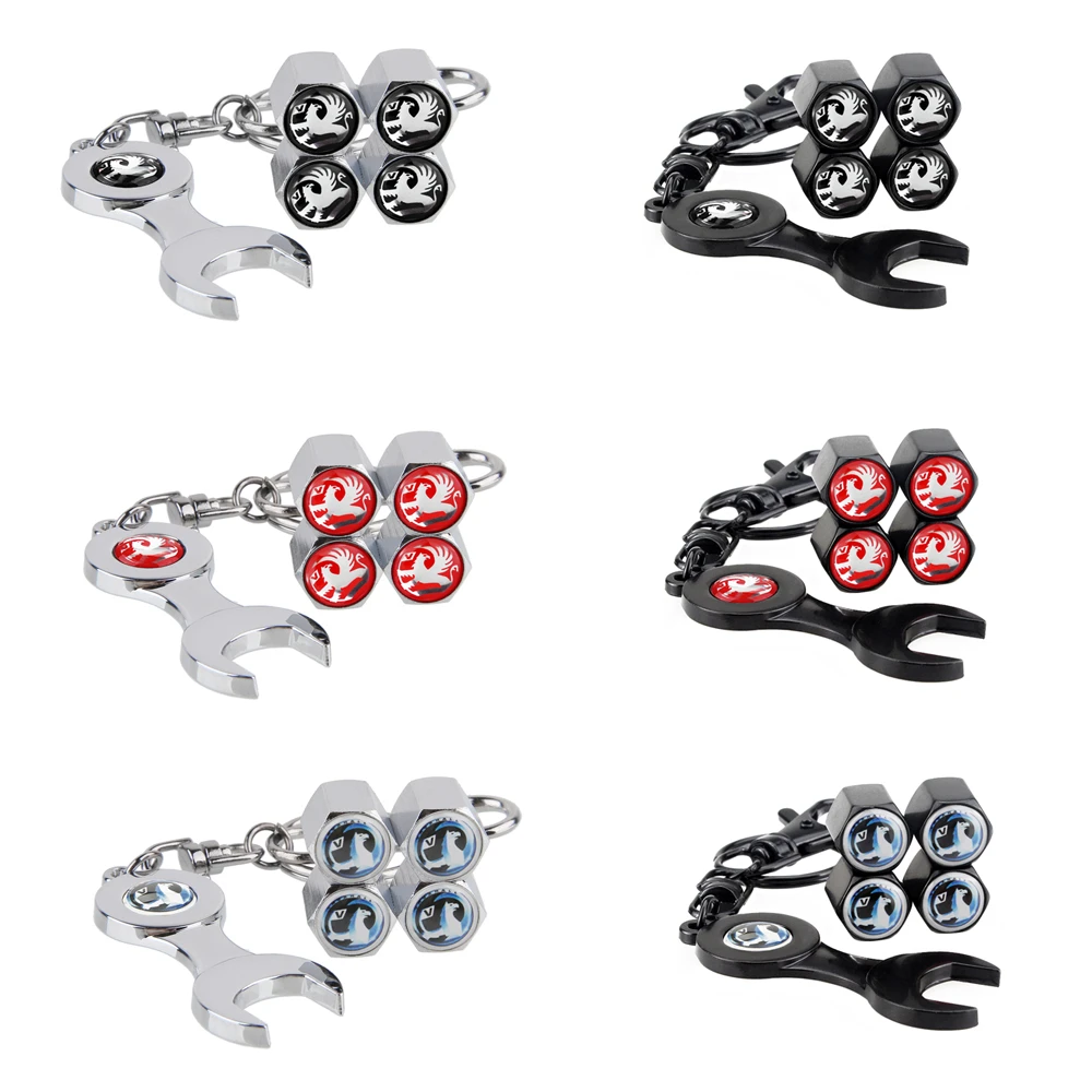 Tyre Valve Stem Caps Rim Emblem with 