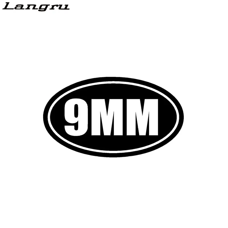 Langru V9 мм виниловая Автомобильная наклейка Доберман окно для стенок бампера