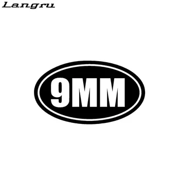 

Langru V9MM Vinyl Decals Car Sticker Window Wall Bumper Gun Decorative Jdm