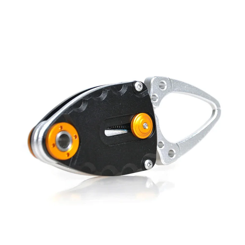 

Newly Portable 9.3cm Mini Fishing Grip Fish Lip Grabber Gripper Professional Fish Tackle Tools BFE88