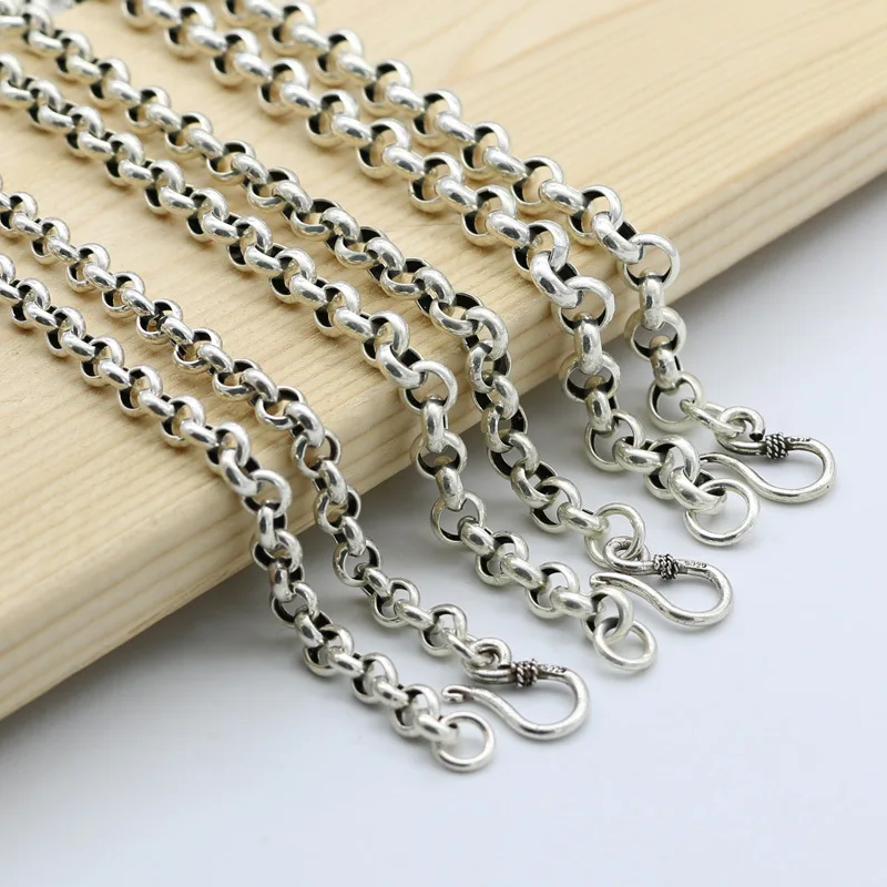 Buy Men And Women S925 Sterling Silver Sweater Chain