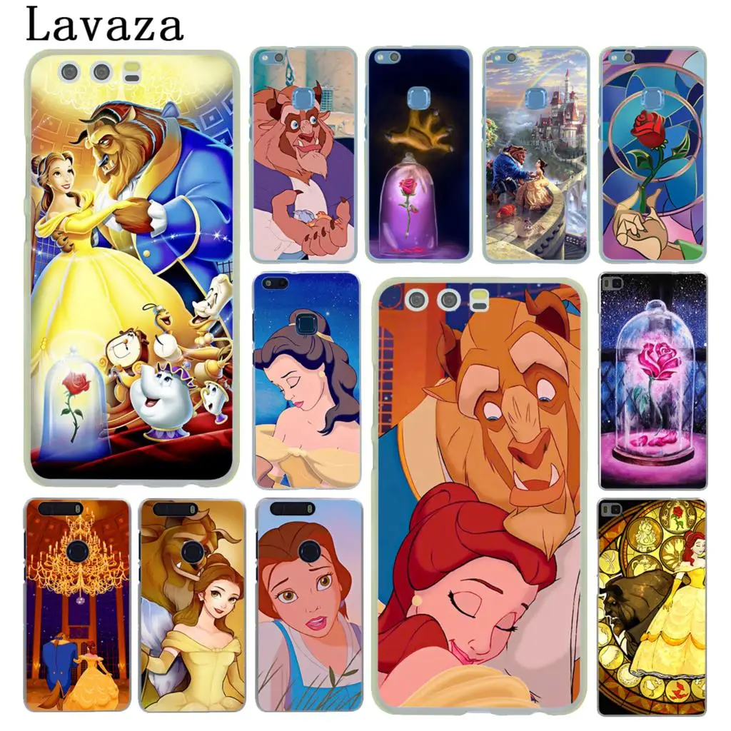 

Lavaza Beauty And The Beast Hard Cover Case for Huawei P30 P20 Pro P9 P10 Plus P8 Lite Mini 2016 2017 P smart Z 2019 Cover