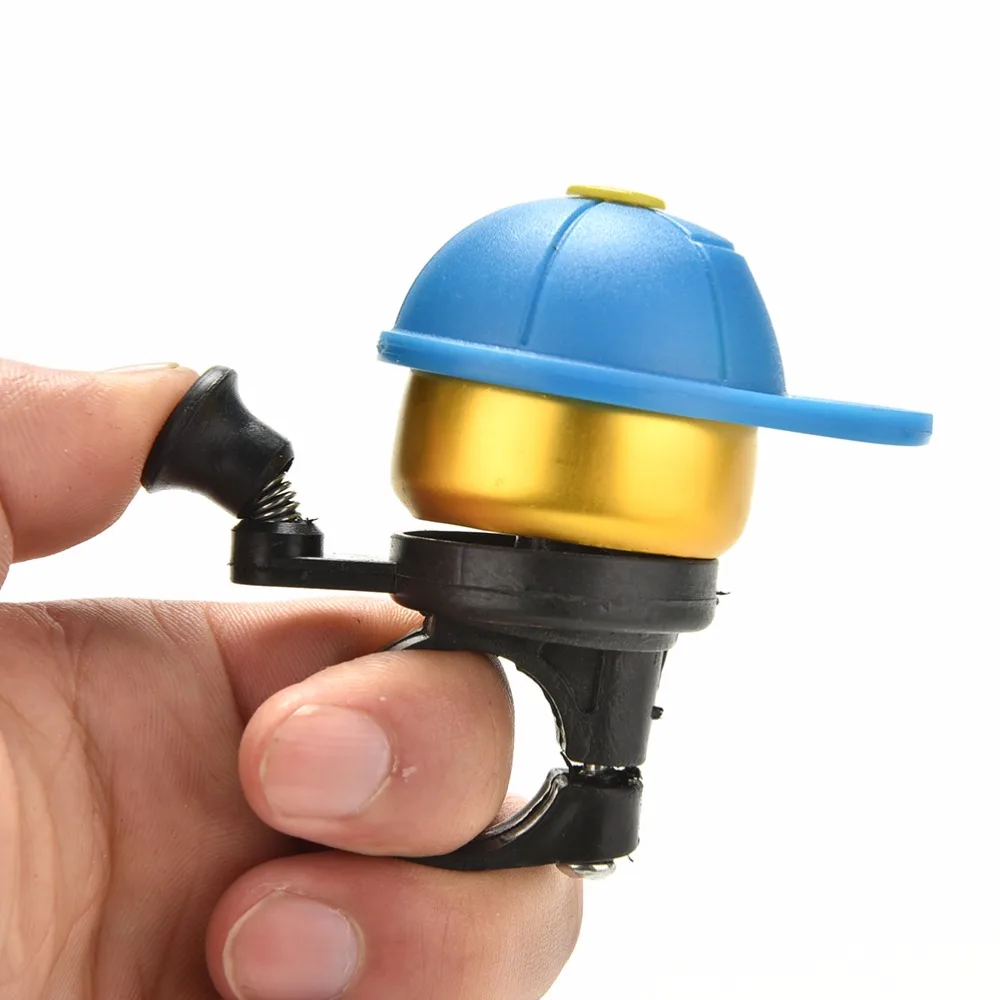 New Kids Bicycle Bell Cute Caps Bike Cycling Bell Kawaii Mini Bell