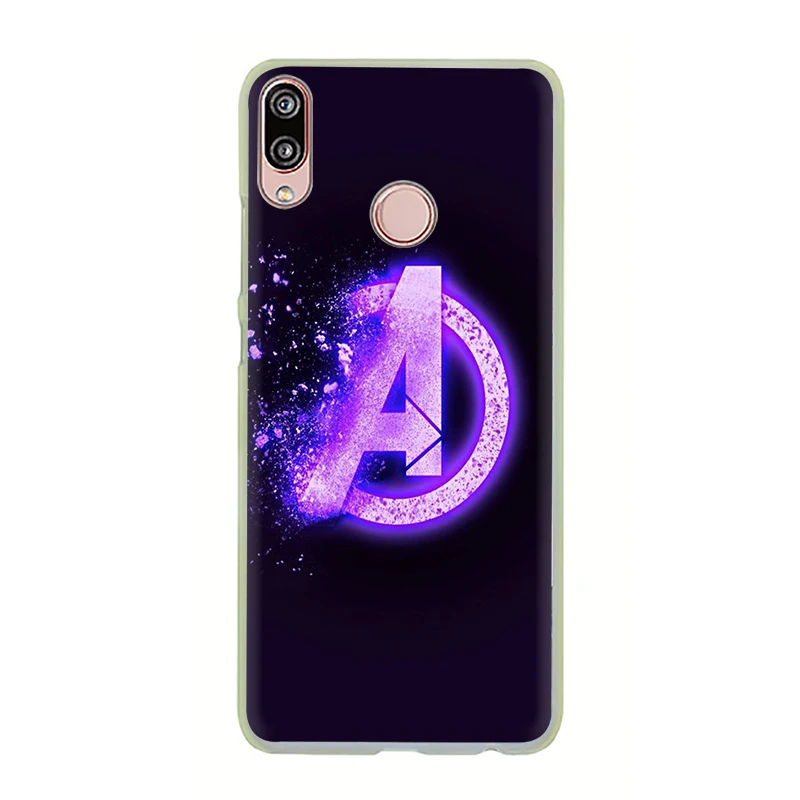 Marvel avengers Logo Hard Phone Cover Case for Huawei Honor 6A 6C Pro 7A 2GB 3GB Pro 7X 8 C Lite X 9 10 Lite Play - Цвет: H12