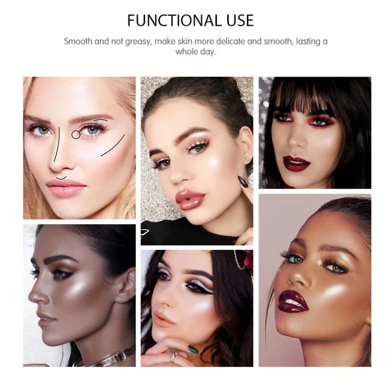 1PC Liquid Highlighter Makeup Moisturizing Waterproof Long-Lasting Shiny Face Highlighter Waterproof Highlighter Liquid 1PC Liquid Highlighter Makeup Moisturizing Waterproof Long-Lasting Shiny Face Highlighter Waterproof Highlighter Liquid