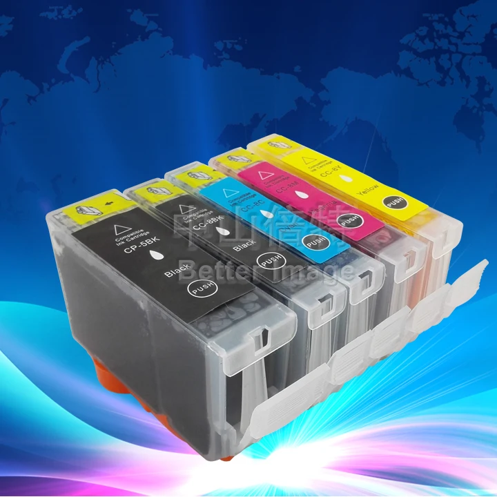 

Чернильный путь 15 шт чернильного картриджа для PGI-5BK/C/M/Y совместимые картриджи для IP4200 IP4300 IP4500 IP5200 IP5200R и т. Д.