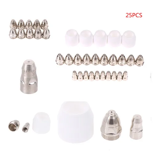 25pcs High Quality CNC Cutting Knife Electrode Nozzle P-80 Panasonic Air Plasma Nozzles TIPS Plasma Cutter Torch Consumables 25pcs High Quality CNC Cutting Knife Electrode Nozzle P-80 Panasonic Air Plasma Nozzles TIPS Plasma Cutter Torch Consumables