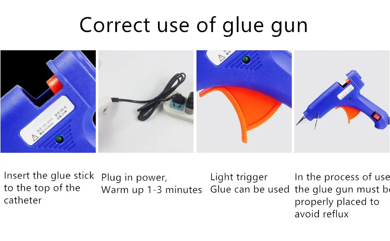 WEYHA PDR Tools Hot Melt Glue Gun 100V-240V Car Charging Glue Gun Multifunctional Tools For Furniture Plumbing Hand Tools