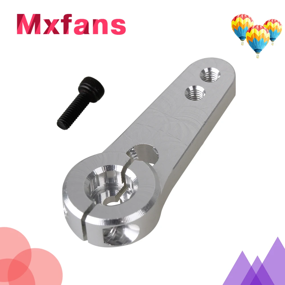 

Mxfans 4.3cm 15T Aluminum Servo Horn Arm for RC1:5 Model Car N10066 Silver Upgrade Sets