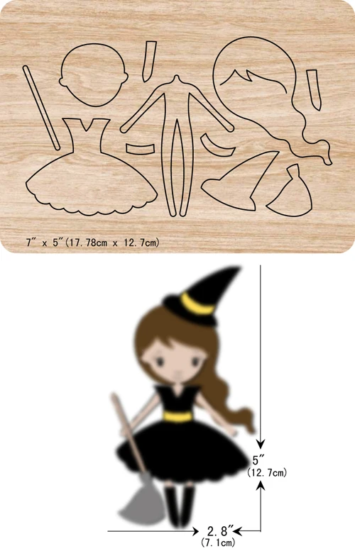 

New Halloween, ghost wooden dies cutting dies for scrapbooking Multiple sizes V-5228