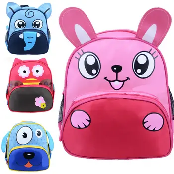 

2019 New 3D Animal Children Backpacks Girl Boys Backpack Toddler Kids Neoprene School Bags Kindergarten Cartoon Bag