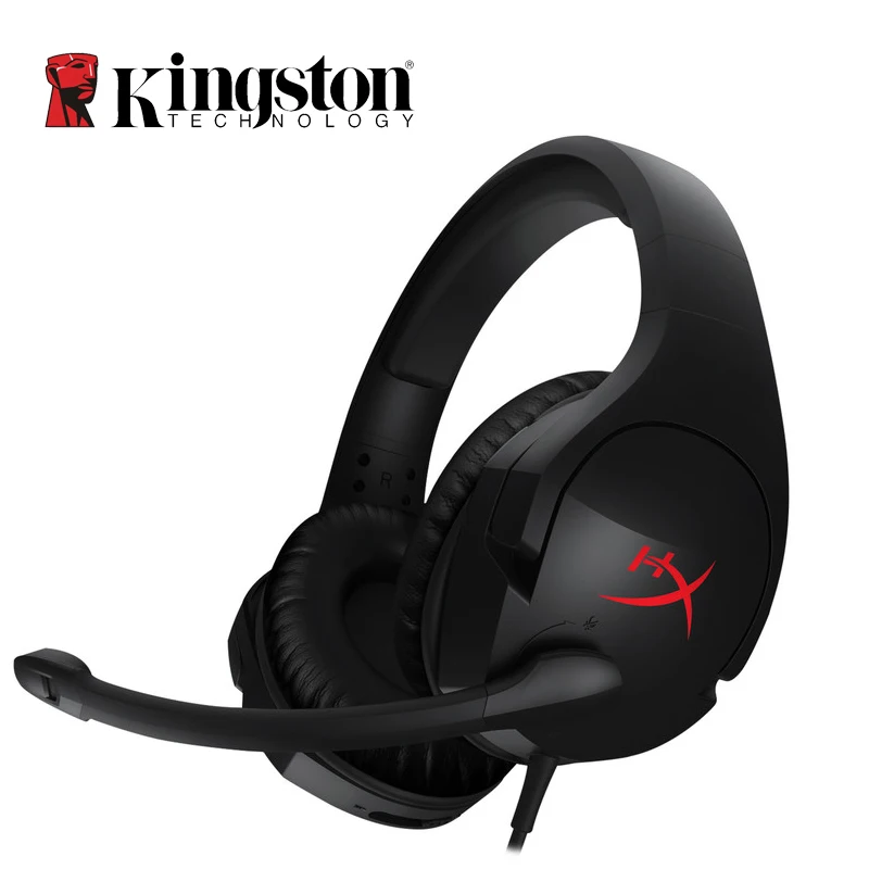 Kingston HyperX Cloud Stinger Auriculares наушники Steelseries игровая гарнитура с микрофоном для ПК PS4 Xbox Mobile - Цвет: Красный