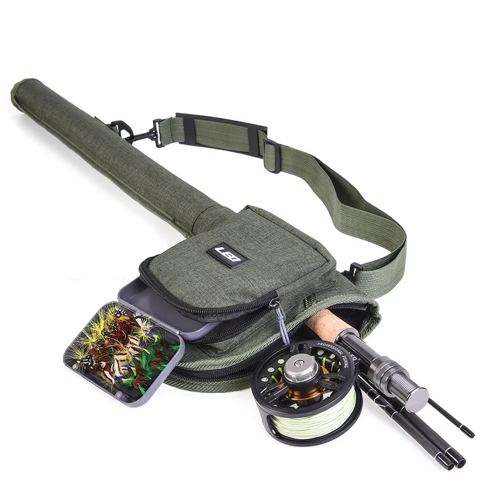

2018 High quality Fly Fishing Rod Combo Carbon Fiber Medium-fast Fly Fishing Rod Fly Fishing Wheel Fishing Fly Lures with Bag