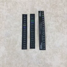 3 шт./лот, самоклеющийся термометр для домашнего пивоварения, датчик температуры пива и вина, считыватель