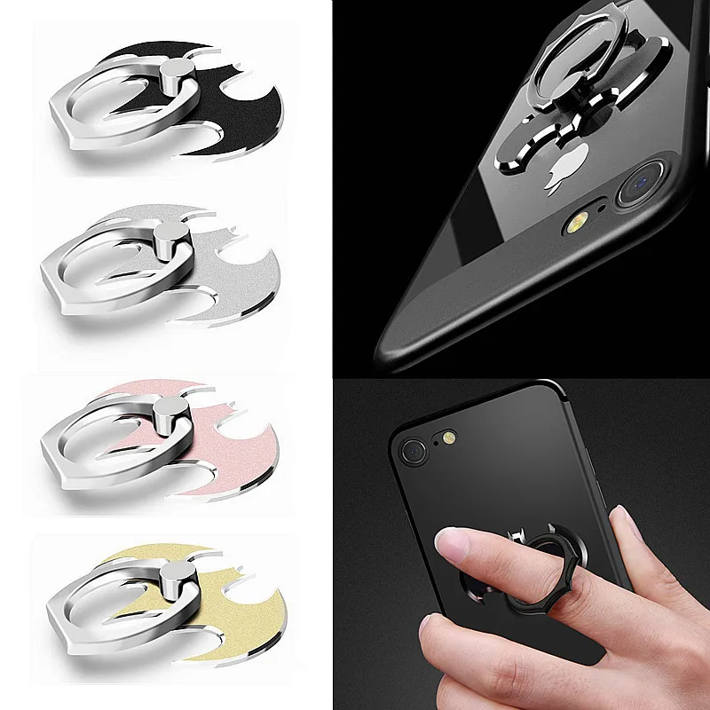 Luxury Batman 360 Degree Rotate Holder Hot Finger Ring Mobile Phone Stand Holder For iPhone/Samsung All Smart Phone Holder