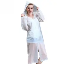 

BP Women Transparent Raincoat Poncho Portable Light Raincoat NOT Disposable Rain Coat For Adult JJ-SYYY143-