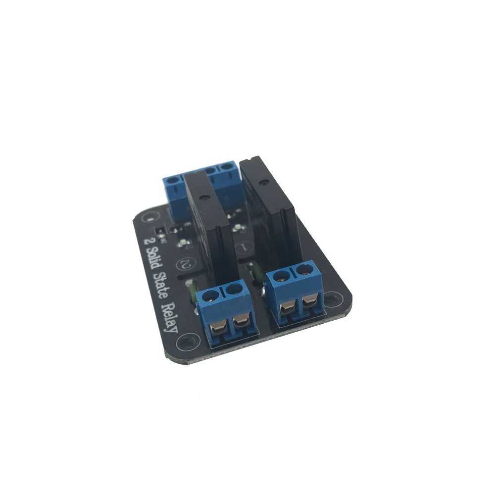 

1pcs 5v 2 Channel SSR G3MB-202P Solid State Relay Module For Arduino