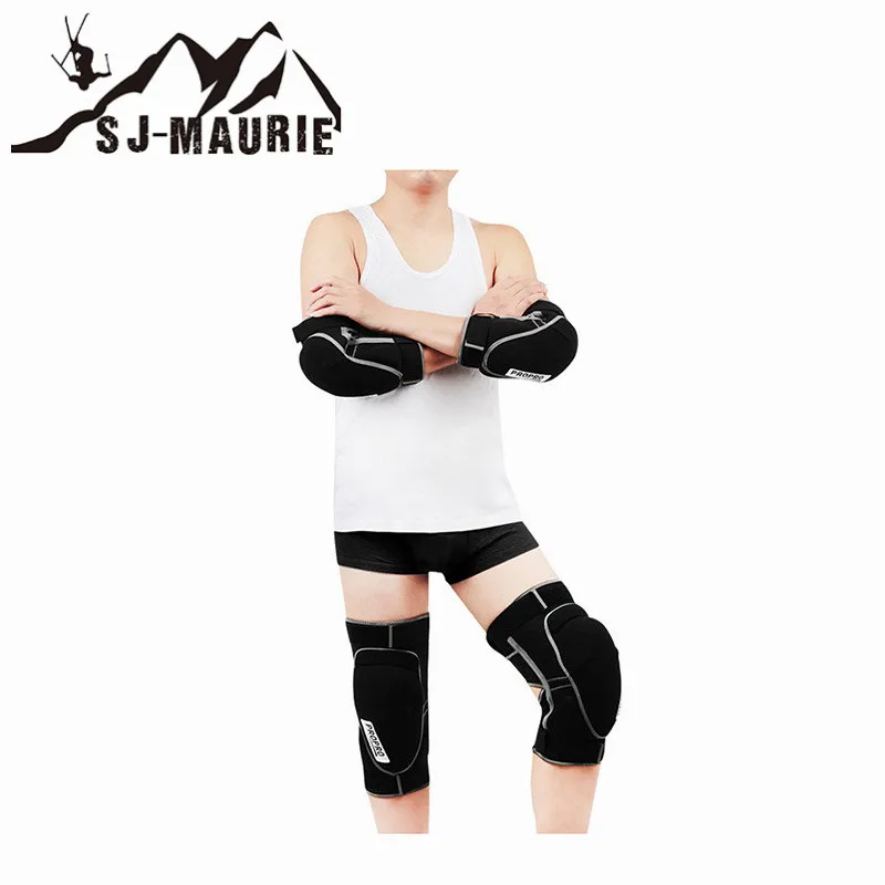 

4pcs Ski Motorcycle Knee Protector Elbow Set Bicycle Cycling Ankle Knee Brace Support Skiing Tactical Skate Knee Support Pads