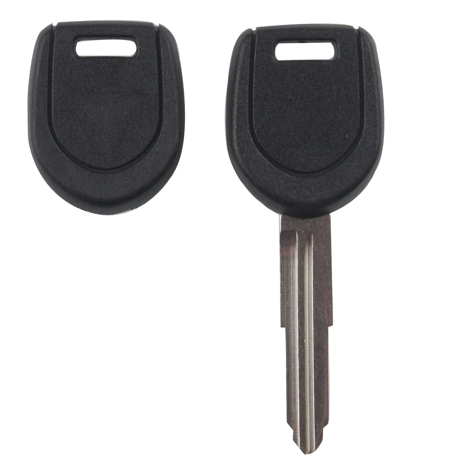 

Jingyuqin Transponder Car Key Shell Caes for MITSUBISHI Colt Outlander Mirage Pajero Remote Key Right Blade Styling