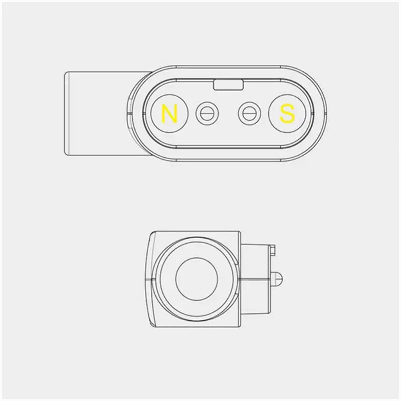 Магнитный зарядный кабель для смарт-часов с Magnetics разъем для 2pins расстояния 2,84 мм черный Роман Мощность Зарядное устройство кабели