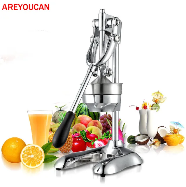 Areyoucan Stainless Steel Press Manual Slow Fresh Orange Lemon