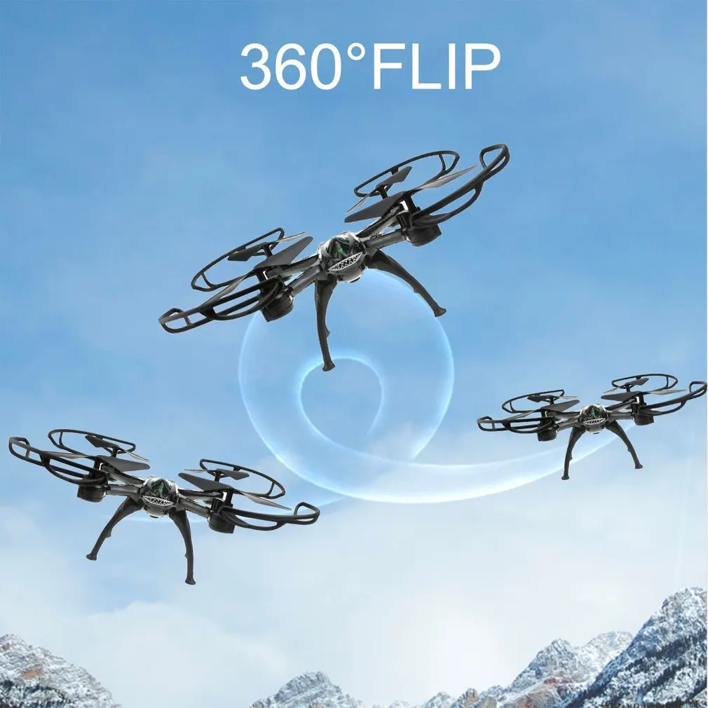 

2.4G RC Drone with LED Light One Key Return Headless Mode Speed Remote Control Helicopter Quadcopter RC Toy Gift for Kids Adults
