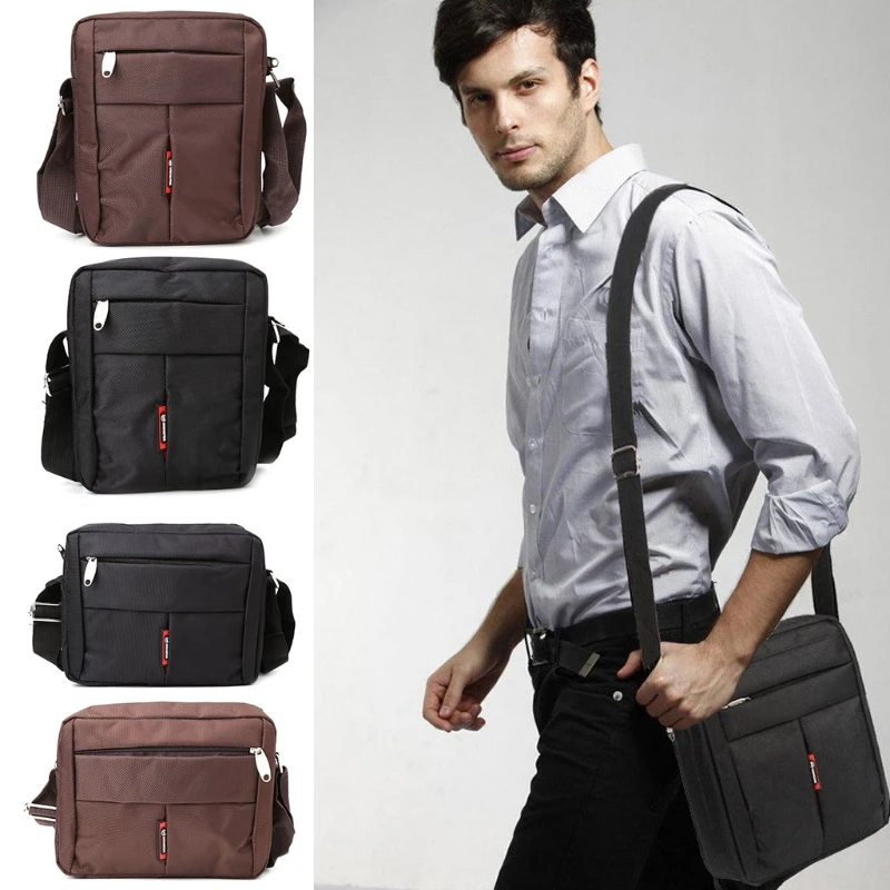 

THINKTHENDO New Men's Business Travel Crossbody Handbag Messenger Shoulder Bag Tote Bags